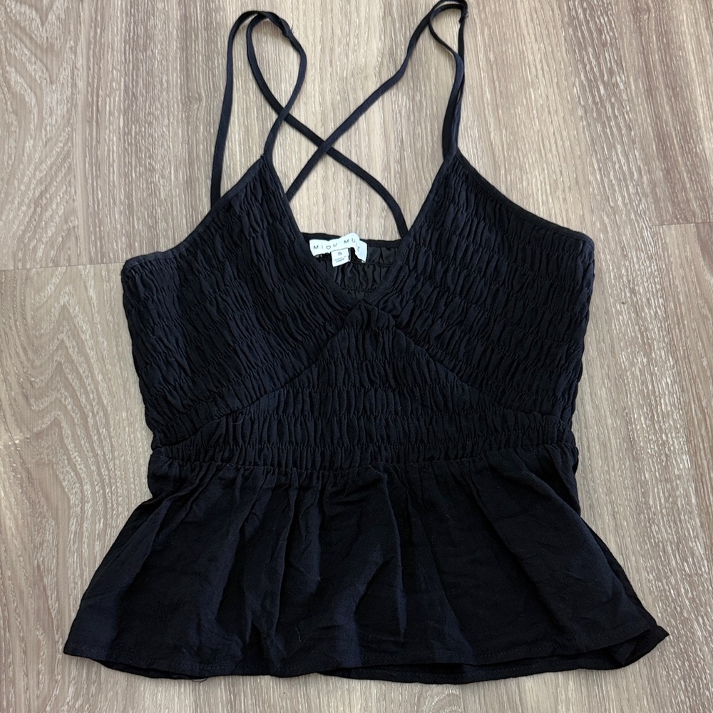 Chic Black Women's Camisole Top